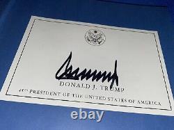 President Donald Trump Signed Save America Hardcover New Book COA In Hand Look