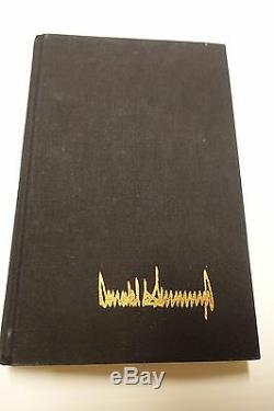 President Donald Trump Signed The Art Of The Deal True First Edition! Jsa Coa