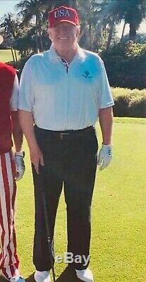 President Donald Trump Signed Titleist Golf Ball Autograph Signed