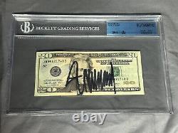 President Donald Trump Signed USA $20 Bill Beckett Slabbed Auto Fight! Fight