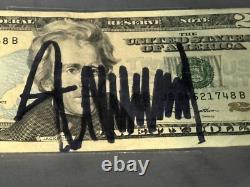 President Donald Trump Signed USA $20 Bill Beckett Slabbed Auto Fight! Fight