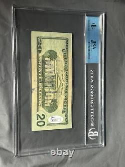 President Donald Trump Signed USA $20 Bill Beckett Slabbed Auto Fight! Fight