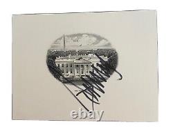 President Donald Trump Signed White House Jsa Coa