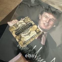 President Donald Trump Signed with Jesse Ventura Minnesota Gov 8x10 Photo COA