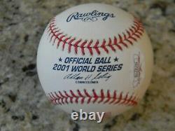 President Donald Trump Single Signed 2001 W. S. Baseball JSA COA Autographed AUTO