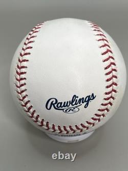 President Donald Trump Single Signed AUTO Rawlings Official ML Baseball. JSA