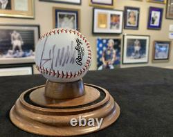 President Donald Trump Single Signed Baseball. Auto PSA