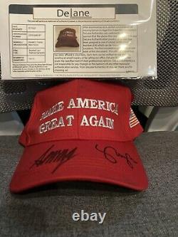 President Donald Trump & VP Mike Pence Autographed MAGA Hat