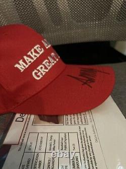 President Donald Trump & VP Mike Pence Autographed MAGA Hat