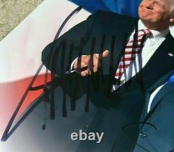 President Donald Trump Vice Mike Pence Dual Signed 8x10 Photo 2016 2020 Maga Jsa