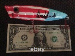 President Donald Trump autograph, Photo, Letter and Fishing Lure