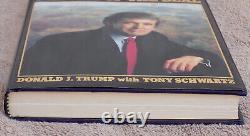 President Donald Trump full sig. Autographed Signed Book Art of Deal PSA/DNA LOA