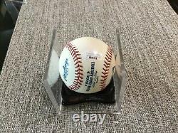 President Donald Trump full signature signed baseball JSA Authenticated