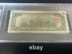 President Donald Trump signed $100 Dollar Bill PSA DNA Slab Auto Currency C2687