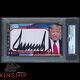 President Donald Trump Signed Cut 3x5 Custom Card Psa Dna Slab Bold Auto C3400