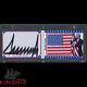 President Donald Trump Signed Cut With Usa Flag Patch Booklet Jsa Loa Auto Z1797