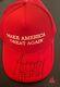 President Donald Trump Signed Maga Hat Jsa Loa Bold Auto Rare Mike Pence Z520