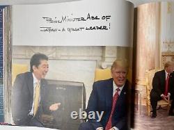 President Trump Hand Signed Book Our Journey Together