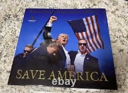 President Trump Hand Signed Book Save America