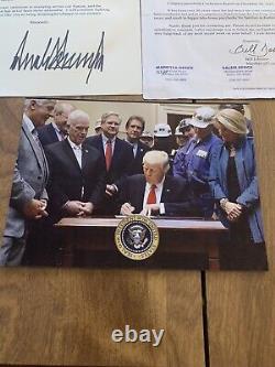 President Trump Signed Letter & Bill Johnson Tax Cuts Proof