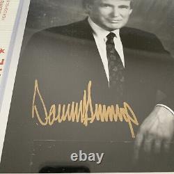 President Trump Signed Photo