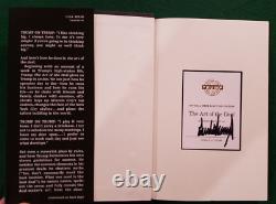 President Trump Signed The Art of the Deal HC book 2016