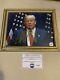 President Trump Signed Photo With Frame