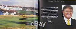 Proposals Ailsa Golf Course At Turnberry, Scotland (2015) Donald J. Trump Signed