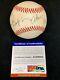 Rare 1 Of 1 To Donald Trump From Adam West Psa Certified Autographed Baseball