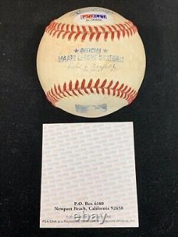 RARE 1 OF 1 To DONALD TRUMP From ADAM WEST PSA Certified Autographed Baseball