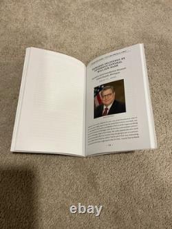 RARE Donald Trump Autographed Trump On China Putting America First Book