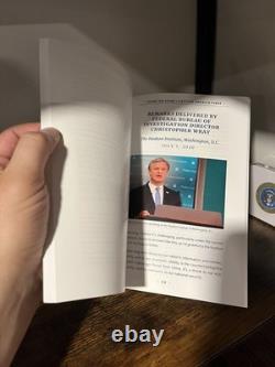 RARE Donald Trump Autographed Trump On China Putting America First Book