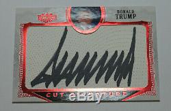 RARE RED FOIL Decision 2016 Cut Signature Donald Trump AUTOGRAPHED # CS2 card