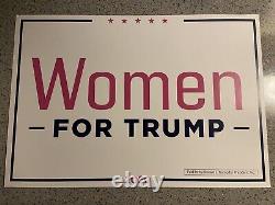 RARE! WH Press Secretary Kayleigh McEnany SIGNED Women For Trump Poster- JSA COA