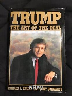 Rare 2016 Certified Hand Signed Election Edition Donald Trump Art Of The Deal