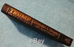 Rare 2016 Certified Hand Signed Election Edition Donald Trump Art Of The Deal