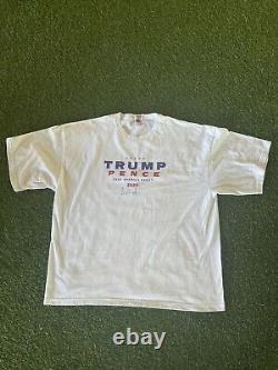 Rare Donald Trump 2020 Signed Trump Shirt By Donald Trump Autograph