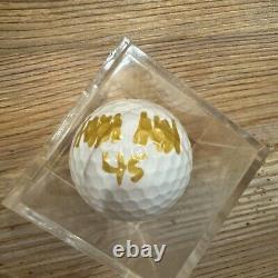 Rare Donald Trump Autograph in Gold Sharpie on Callaway 4V