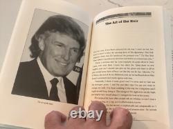 Rare Donald Trump Signed with Full Name. How To Get Rich /Nice Full Signature