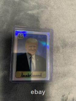 Rare Donald Trump hologram facsimile autograph
