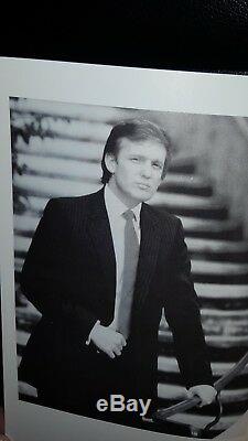 Rare President Donald Trump Autograph Auto Signed 1st Ed. 100% Authentic Le /500