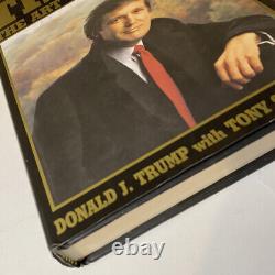 Rare SIGNED 2016 Election Art Of The Deal President Donald Trump Authentic