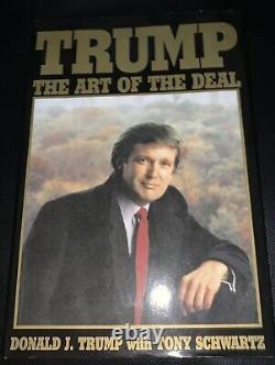 Rare SIGNED President Donald Trump Book Art Deal 2016 Certified Election Edition