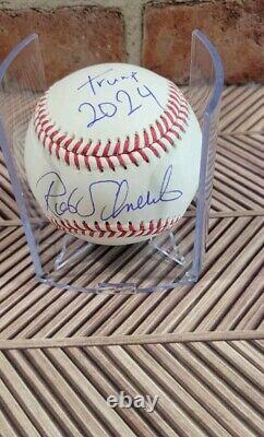 Rob Schneider Autograph Omlb Baseball Trump 2024