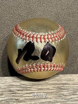 Ron Desantis Fl Gov Signed Gold Official Omlb Baseball Jsa Loa Coa 2024 Trump