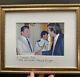 Ronald Reagan 40th President Autograph! Signed On Mat! Potus Politics Trump