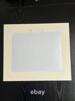 Ronald Reagan President Signed Photo Mat! Autograph Donald Trump Politics