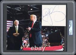 Rush Limbaugh Signed Autographed Authentic Signature Donald Trump PSA DNA