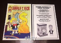 SDCC 2017 RON ENGLISH SIGNED DONALD T. RICH PRINT Propaganda TRUMP America Great