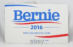SIGNED Bernie Sanders 2016 Campaign Sign Democratic Presidential Placard Trump